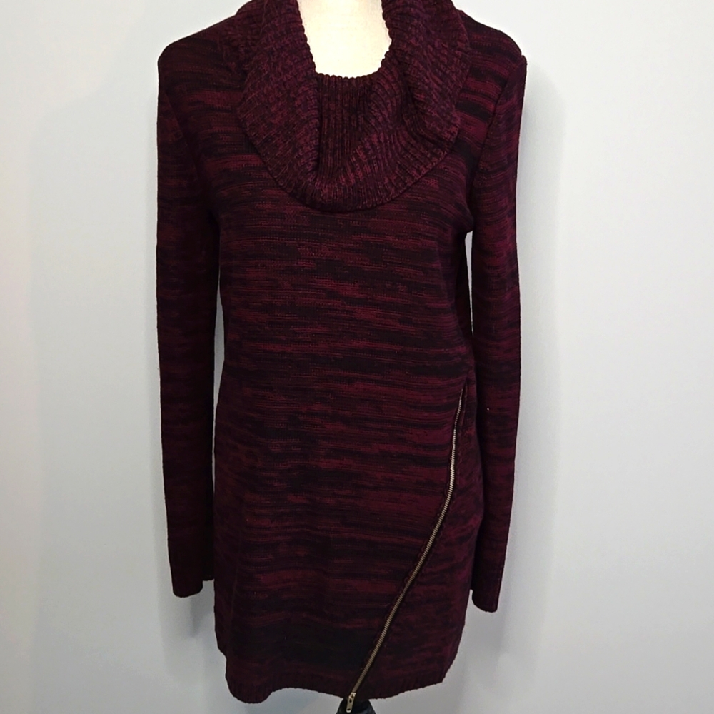 🍉 IZ Byer Purple Sweater Dress size Large